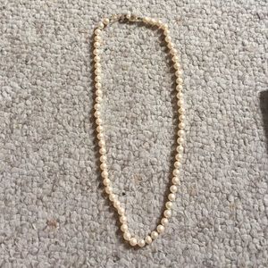 Genuine pearl necklace