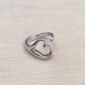 Elsa Peretti for Tiffany silver heart ring