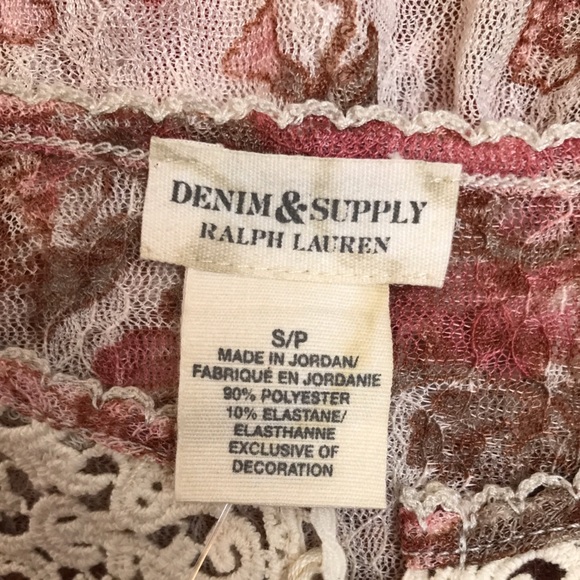 Ralph Lauren Denim Supply Floral Top - Picture 6 of 8