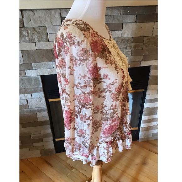 Ralph Lauren Denim Supply Floral Top - Picture 7 of 8