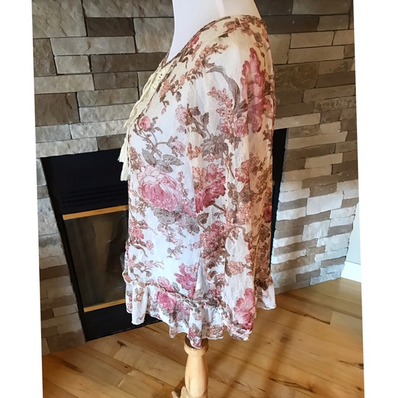 Ralph Lauren Denim Supply Floral Top - Picture 8 of 8