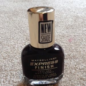 New burgundy nail polish