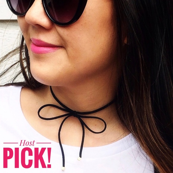 T&J Designs Jewelry - 🎉HOST PICK🎉 Black Bow Choker Necklace