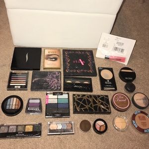 Make Lot-TooFaced. MakeupForever. Stila. SmashBox.