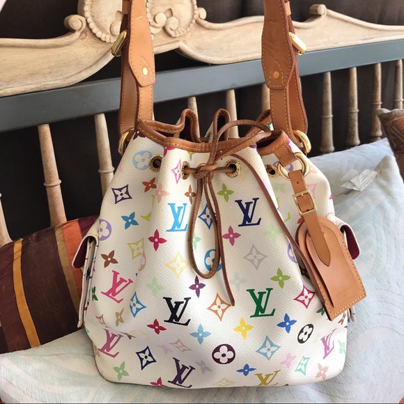 💕Louis Vuitton Multicolored Noe💕✋🏼Sold - Picture 4 of 4