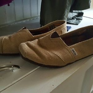 Burlap toms
