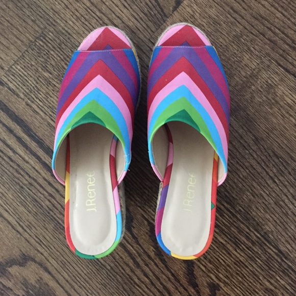 J Renee Rainbow Sandals