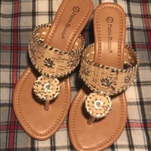 NWOT. Brand new Pierre Dumas Sandals.