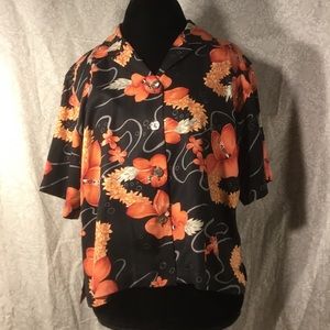 Tommy Bahama Silk Hawaiian Shirt in Medium