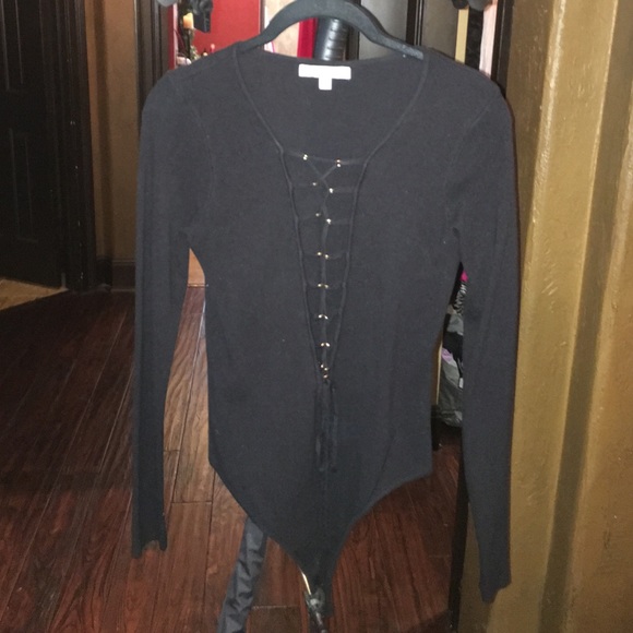 Lace Up Body Suit