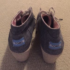 Tom Denim wedges
