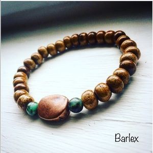 Wooden Copper bracelet