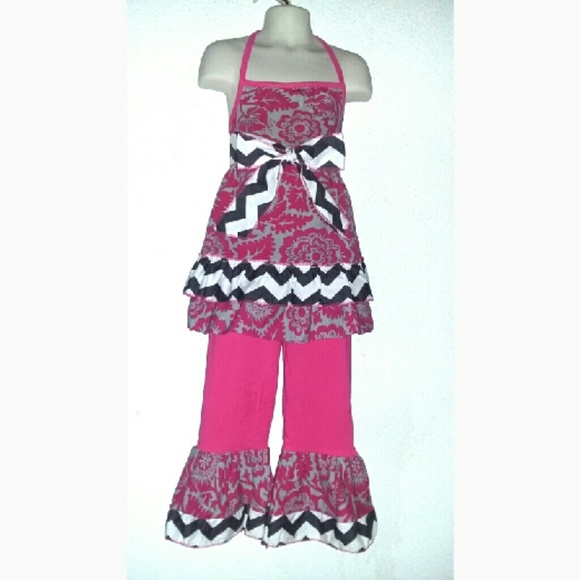 Boutique Top & Pants Matching Set - Picture 2 of 5