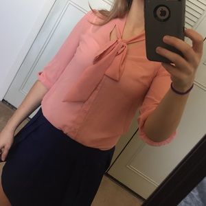 Peach Blouse
