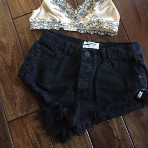 One Teaspoon Denim Shorts