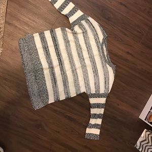 LOFT striped sweater
