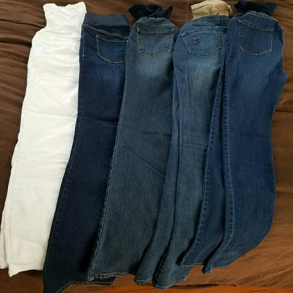 Size small maternity jeans