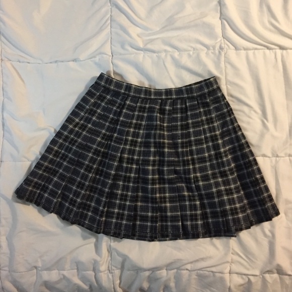 School girl pleated skirt