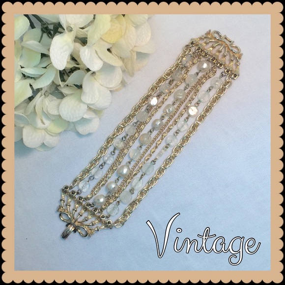 ART Stamped Multi-strand Bracelet - Picture 1 of 4