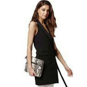 LAST CHANCE! Topshop Side Tie Halter Tuxedo Jacket