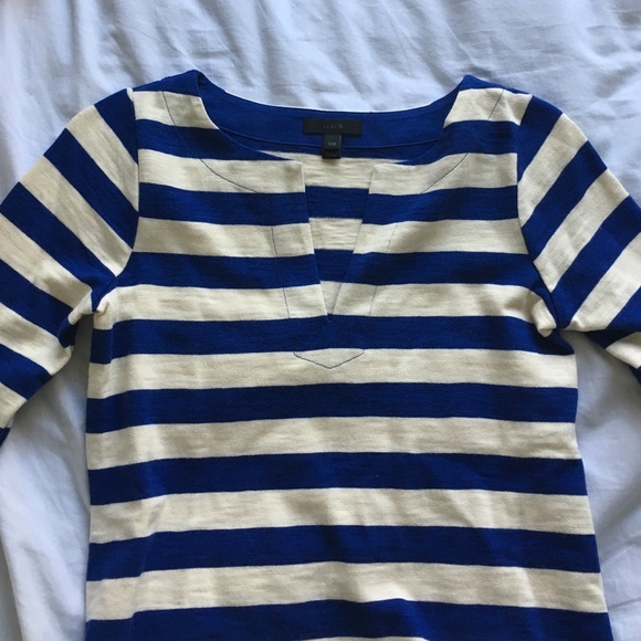 J. Crew striped tunic dress, xxs