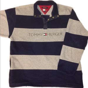 Vintage 1990s Tommy Hilfiger Fleece Jacket