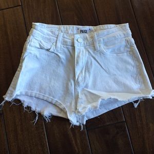 PAIGE "Callie" cutoff shorts