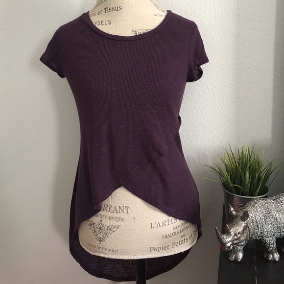 Express asymmetrical shirt