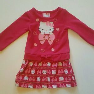 Hello Kitty Sweater Dress (12m)