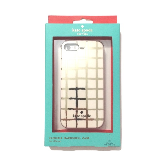 ✨ LAST ONE Kate Spade Gold iPhone SE 5 5S Case - Picture 3 of 3