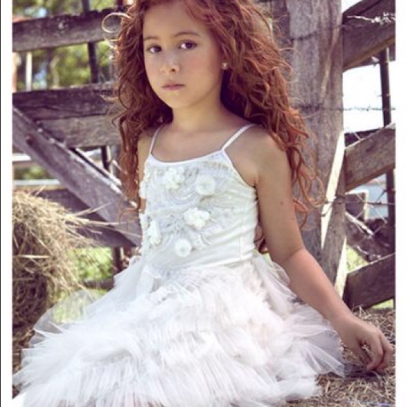 Tutu du Monde flower girl dress. Multiple sizes. - Picture 3 of 4