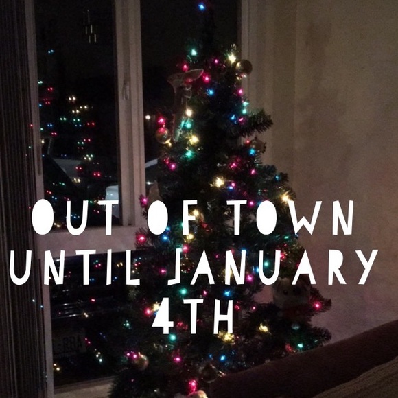 In Nj until Jan 4