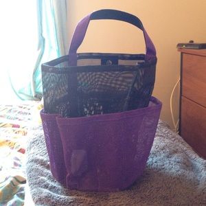 Saltwater Canvas Shower Bag