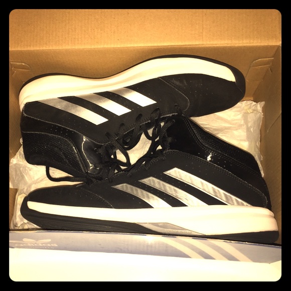 Adidas Black Performance Cloudfoam B-ball Shoe