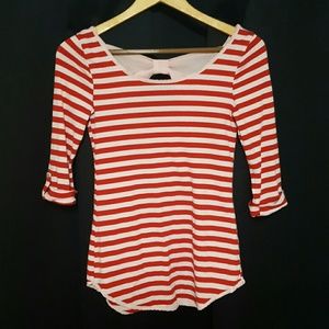Striped 3/4 Sleeve (S)