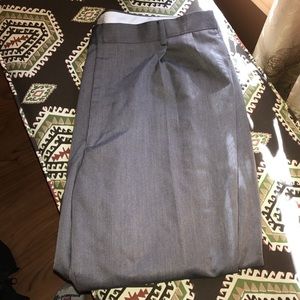 LOUIS RAPHAEL Tailored Gray Dress Pants 42 x 30