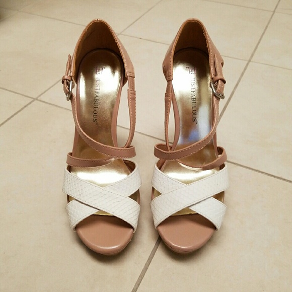 JustFab Tawny Heels