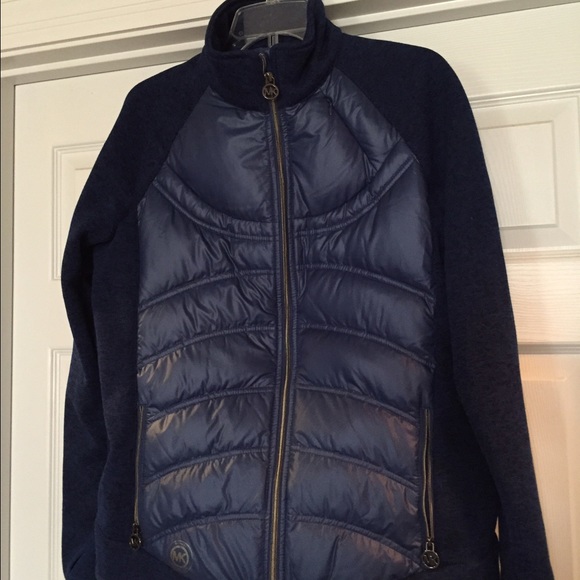 Michael Kors Sweater Puffer Down Jacket Large