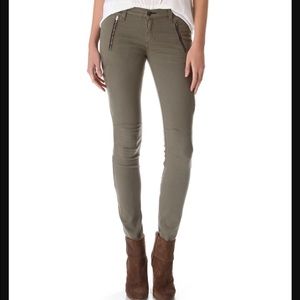 Rag and Bone Army Cargo jegging with zip pockets