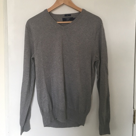 Jcrew Men's M slim cashmere V-neck sweater