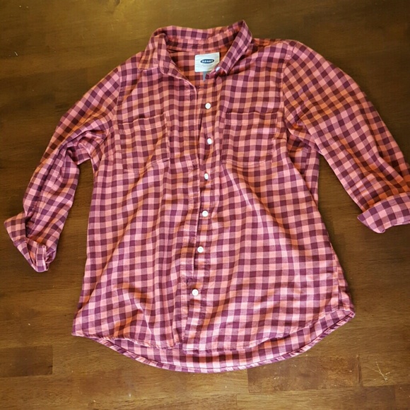Old Navy Flannel Plaid Shirt