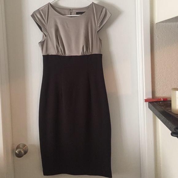 Brown and nude dress - Limited