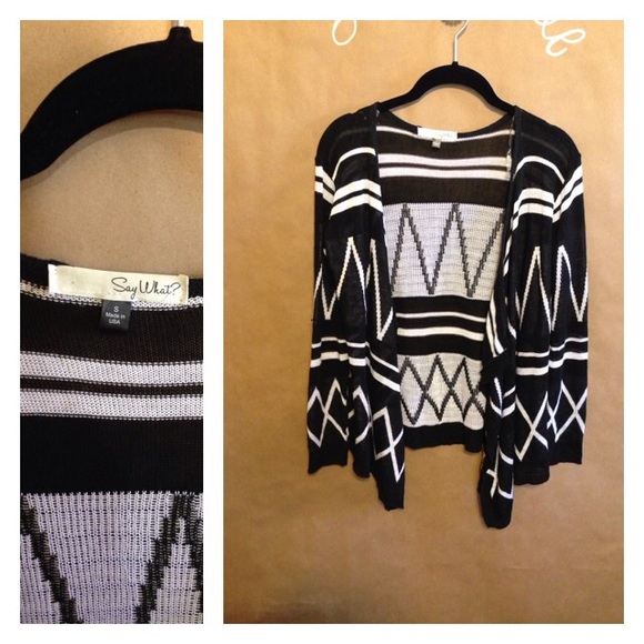 Sweater cardigan