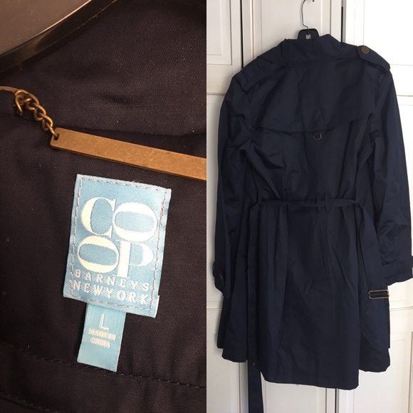✨BARNEYS TRENCH COAT✨ - Picture 2 of 4