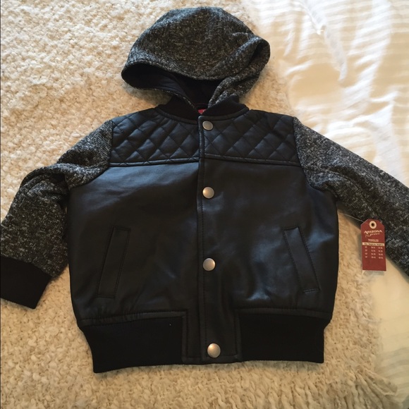 Black Hooded Jacket 2T