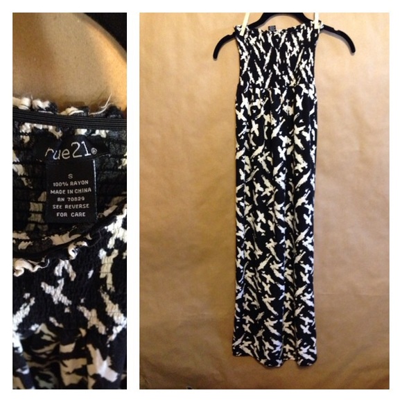 Strapless dress