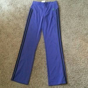 Adidas Climalite Purple Yoga Pants