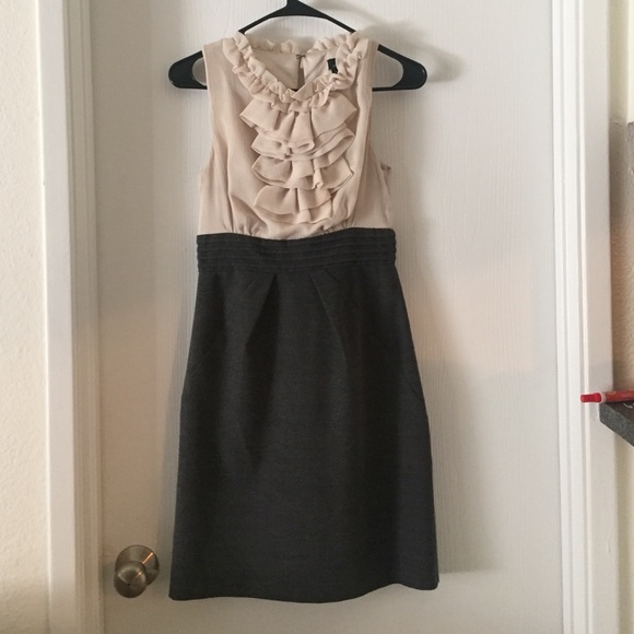 Gray and cream Max and Cleo dress