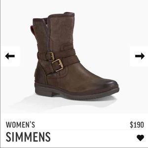 UGG Simmens Rain Boots in Stout Brown **OFFERS**