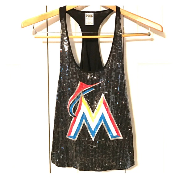 Miami Marlins PINK tank top